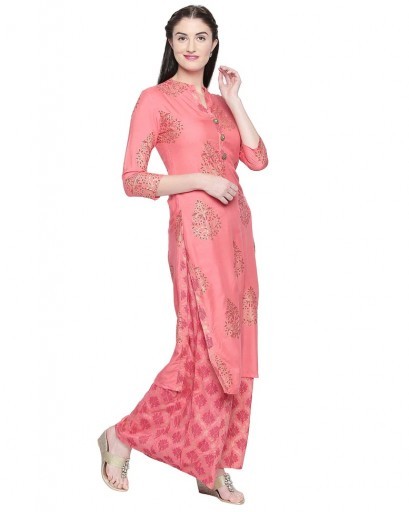 ISHIN Rayon Printed SuitSet